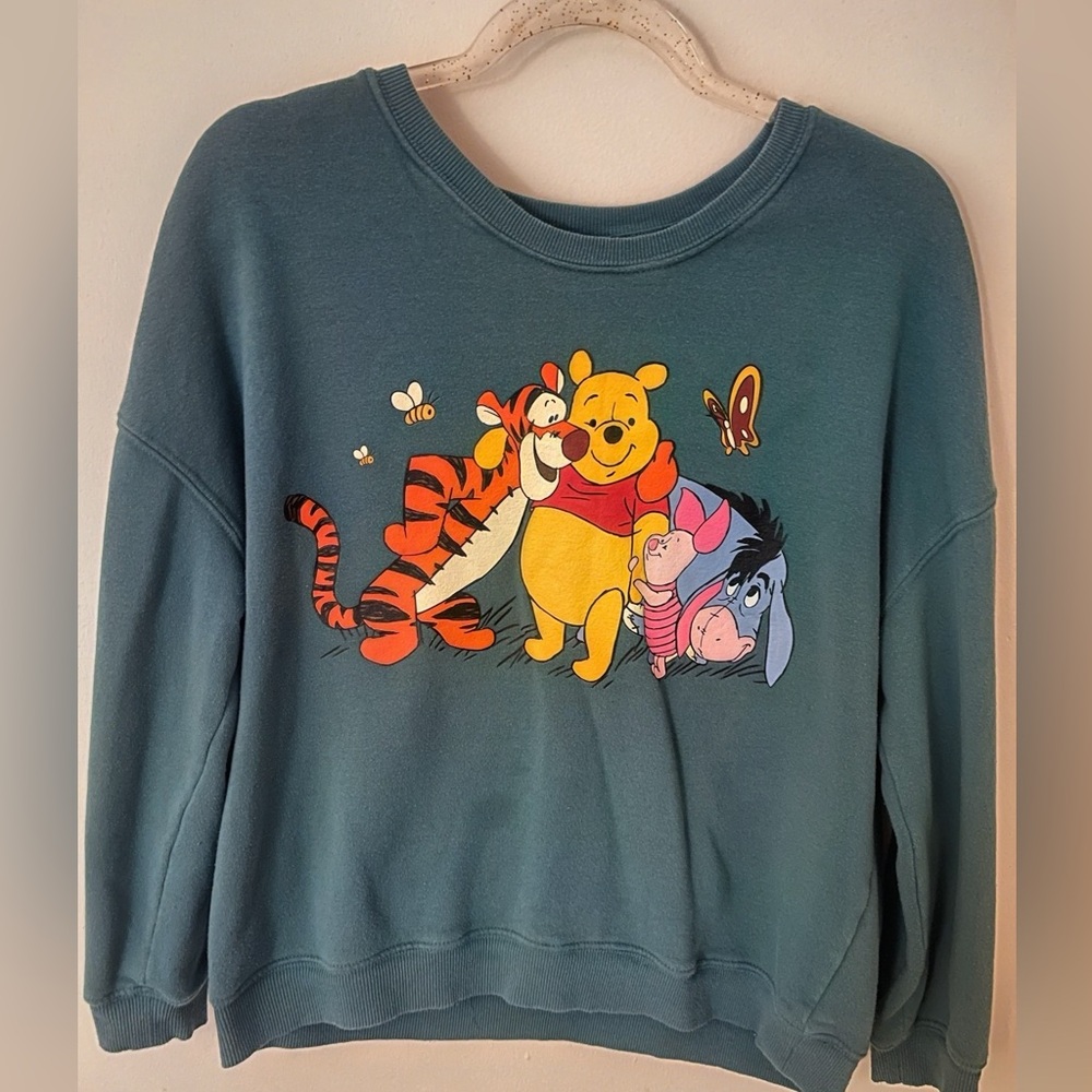 Disney Sweatshirt with Winnie the Pooh and Friends
